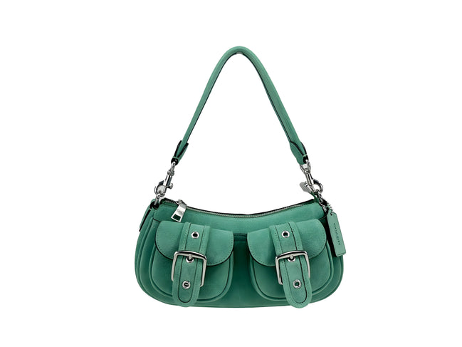 COACH Ashton Suede Shoulder Bag