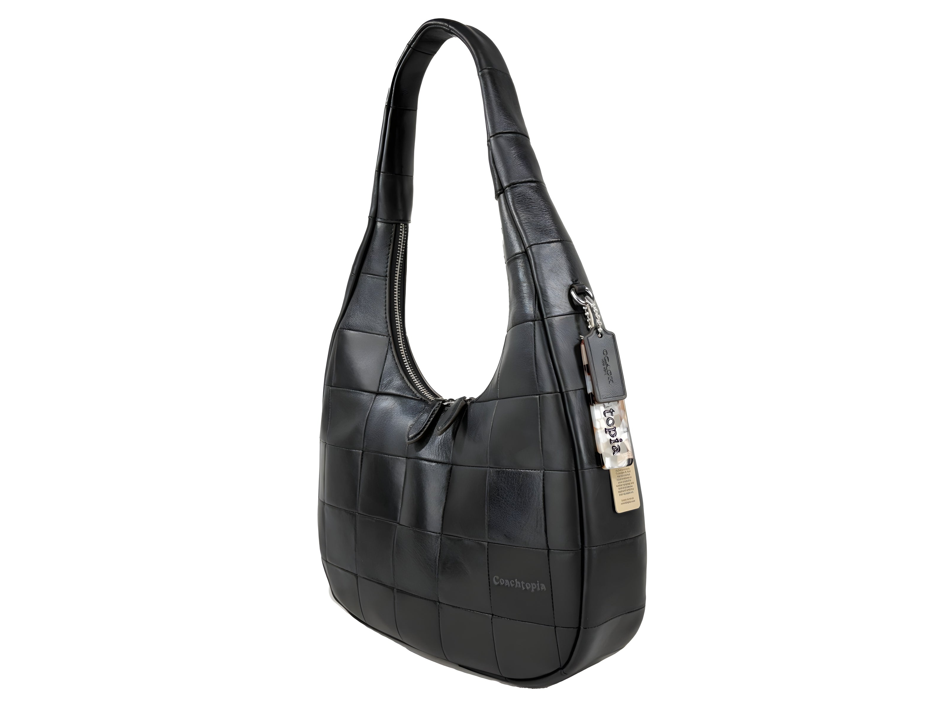 Coach Coachtopia Alter Ego Crescent Shoulder Bag Black