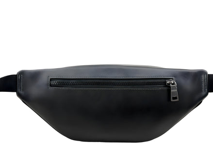 COACH Black Leather Belt Bag