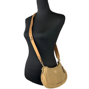 Coach Teri Mini Shearling Fur Crossbody Bag