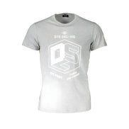 Diesel Gray Cotton T-Shirt