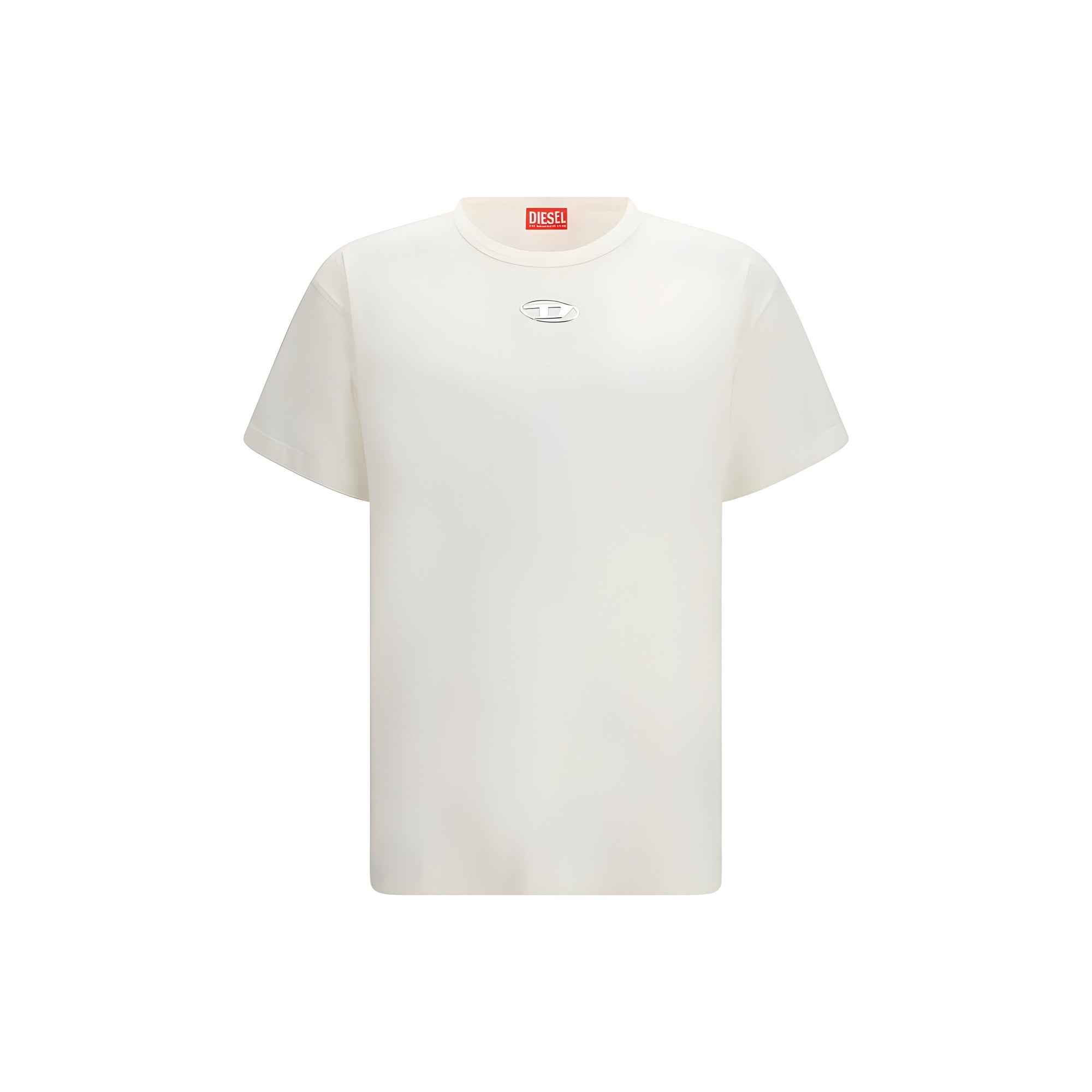 Diesel White Cotton T-Shirt