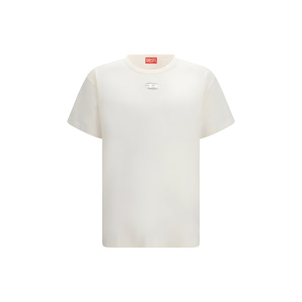 Diesel White Cotton T-Shirt