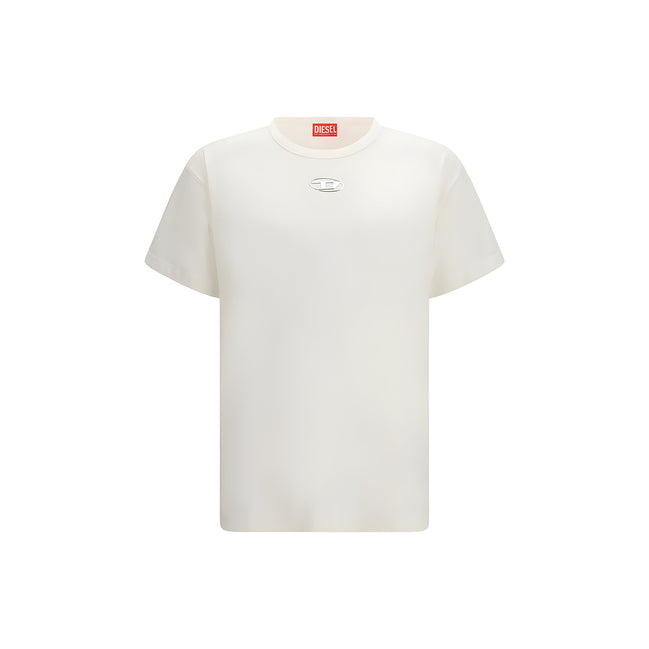 Diesel White Cotton T-Shirt