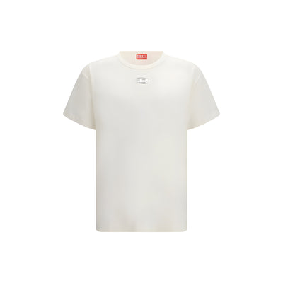 Diesel White Cotton T-Shirt