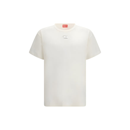 Diesel White Cotton T-Shirt