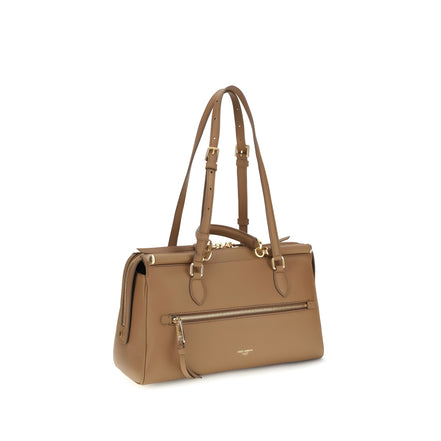Dolce & Gabbana Beige Calf Leather Shoulder Bag