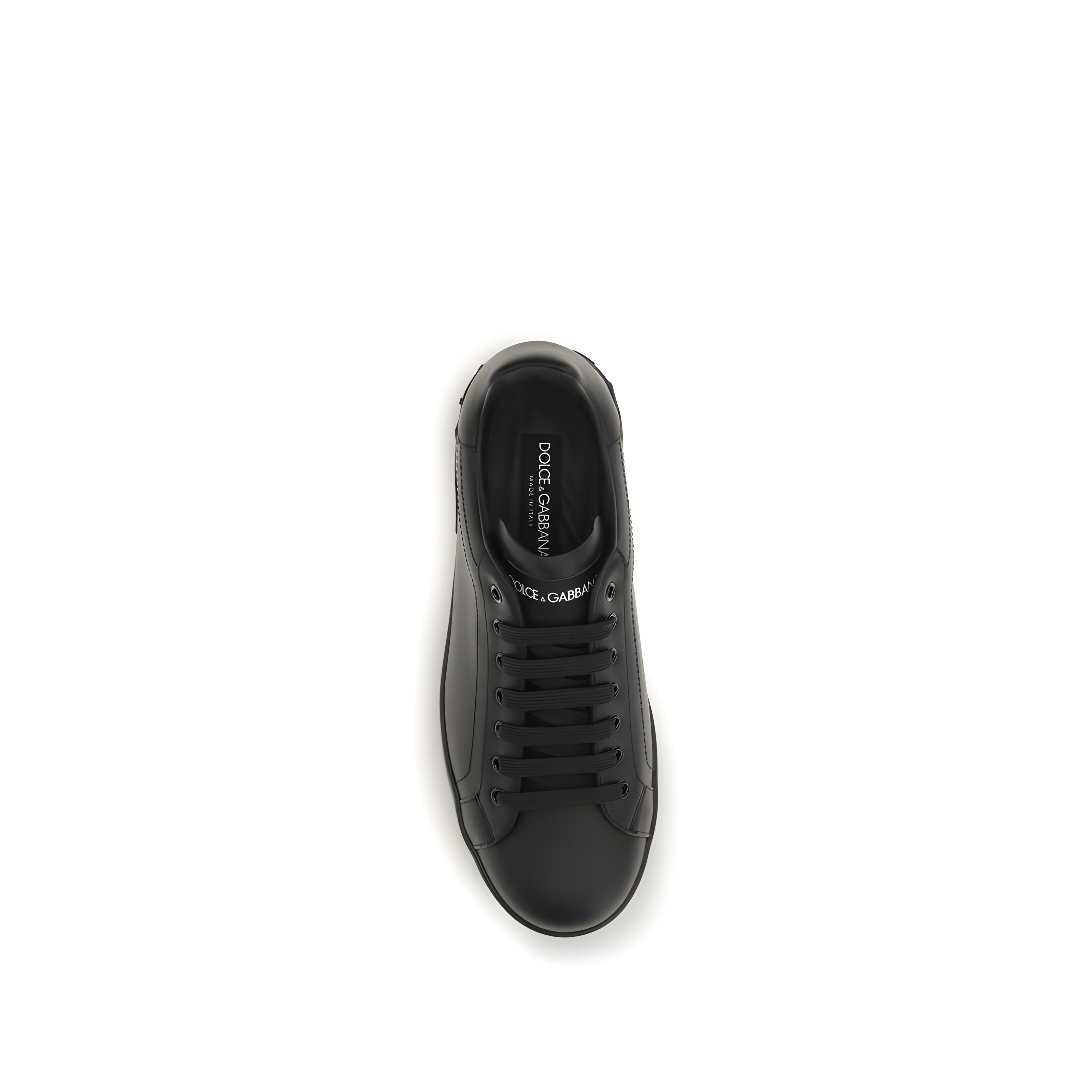 Dolce & Gabbana Black Low Top Sneakers