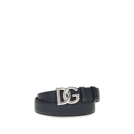 Dolce & Gabbana Black Leather Regular Belt