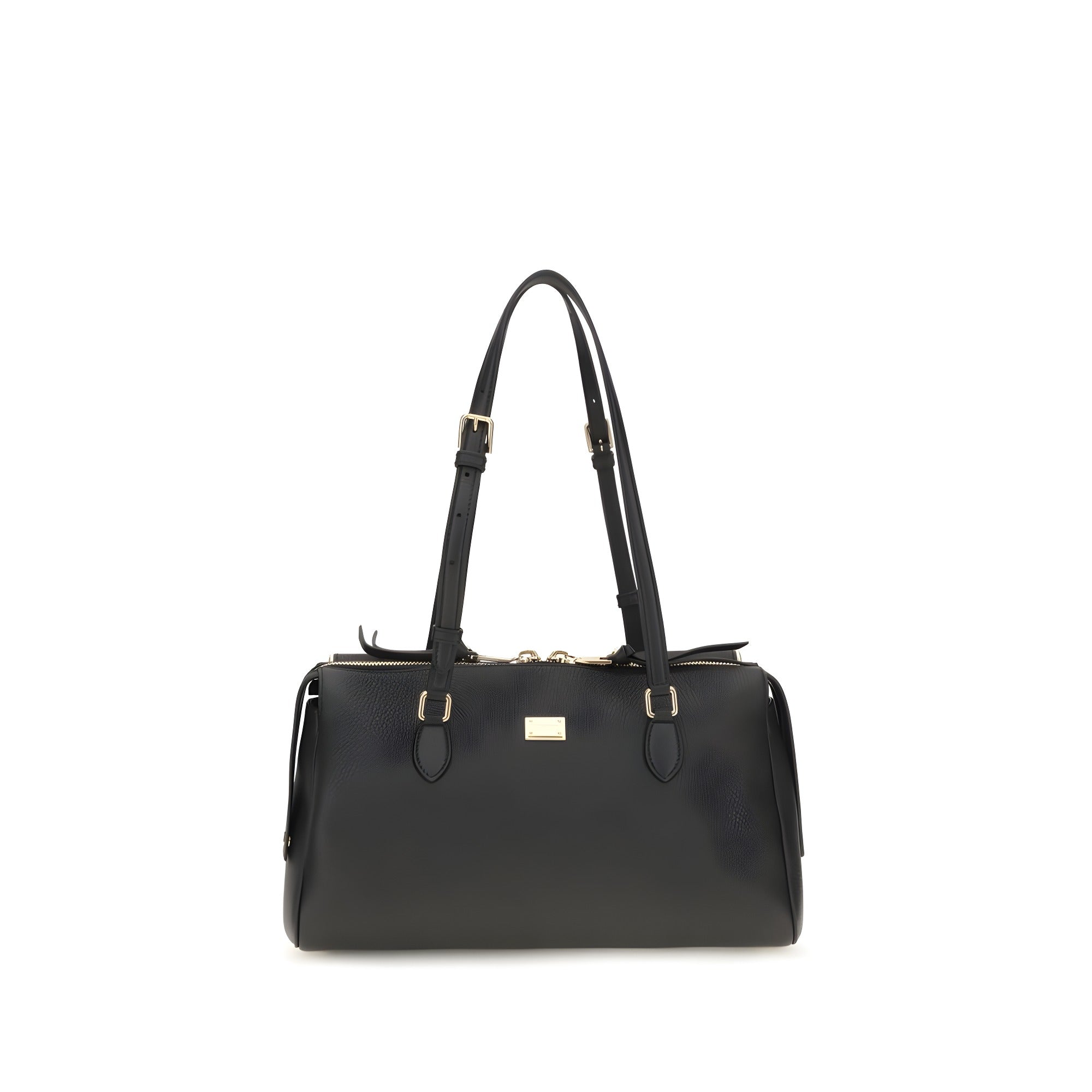 Dolce & Gabbana Black Leather Shoulder Bag