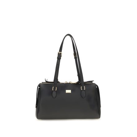 Dolce & Gabbana Black Leather Shoulder Bag