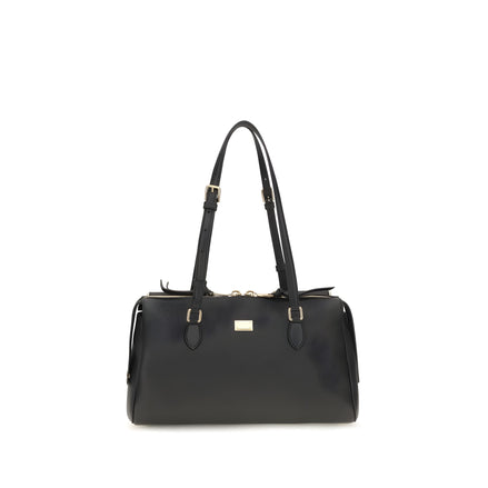 Dolce & Gabbana Black Leather Shoulder Bag