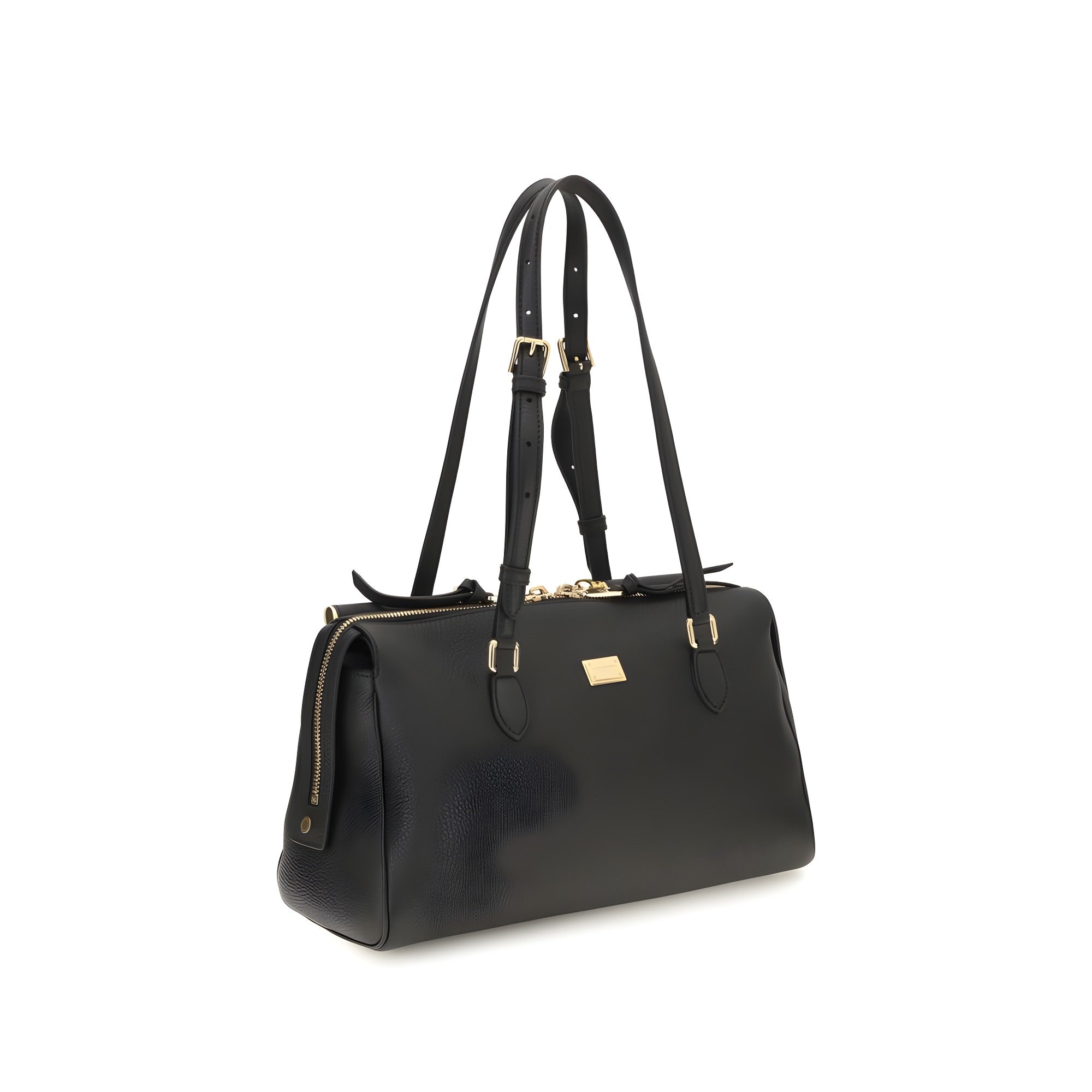 Dolce & Gabbana Black Leather Shoulder Bag
