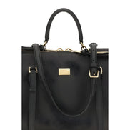 Dolce & Gabbana Black Leather Shoulder Bag