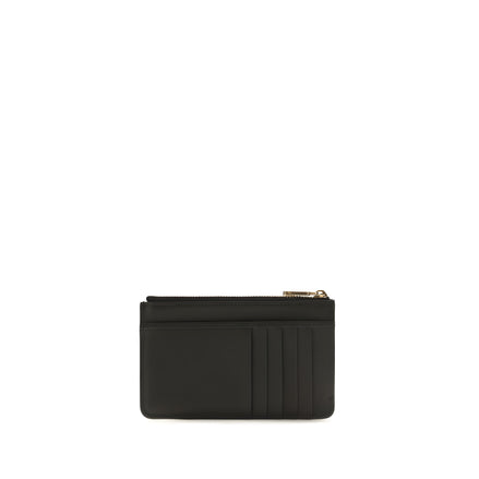 Dolce & Gabbana Black Zip Card Holder