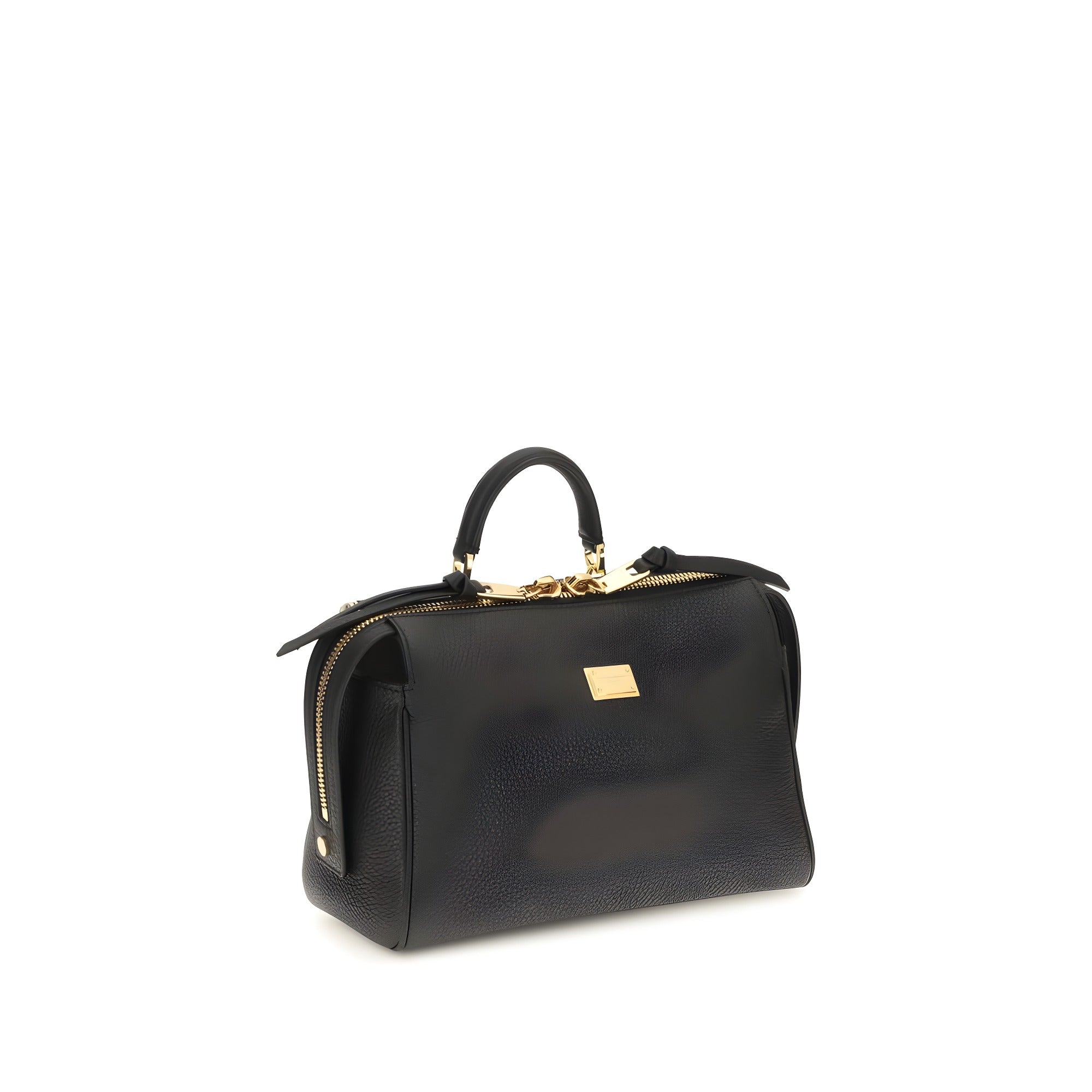 Dolce & Gabbana Black Calf Leather Bos Taurus Wallet