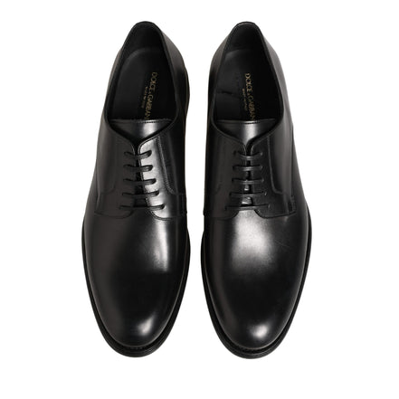 Chaussures habillées Richelieu Dolce & Gabbana en cuir de veau noir pour homme