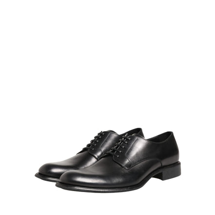 Chaussures habillées Richelieu Dolce & Gabbana en cuir de veau noir pour homme