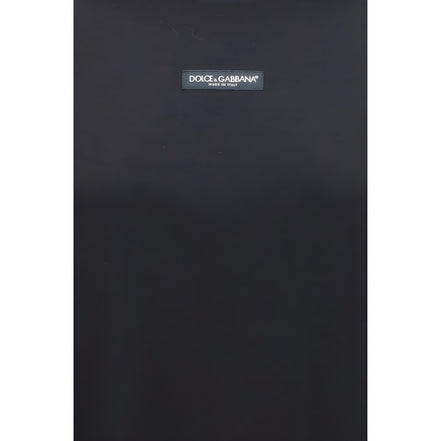 Dolce & Gabbana Black Cotton T-Shirt