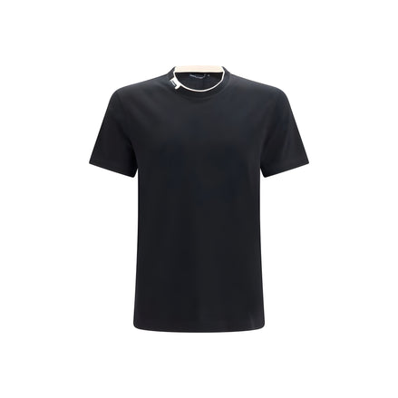 Dolce & Gabbana Black Cotton T-Shirt