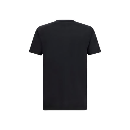 Dolce & Gabbana Black Cotton T-Shirt