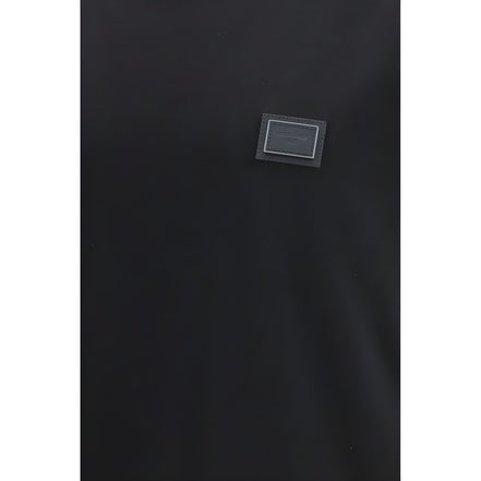 Dolce & Gabbana Black Cotton T-Shirt