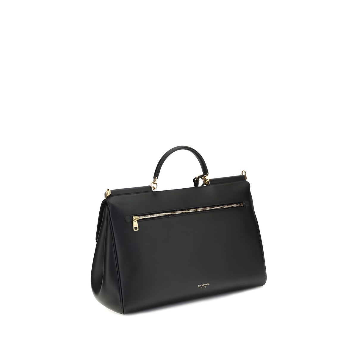 Dolce & Gabbana Black Leather Shoulder Bag