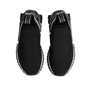 Dolce & Gabbana Black Slip On Sorrento Low Top Sneakers