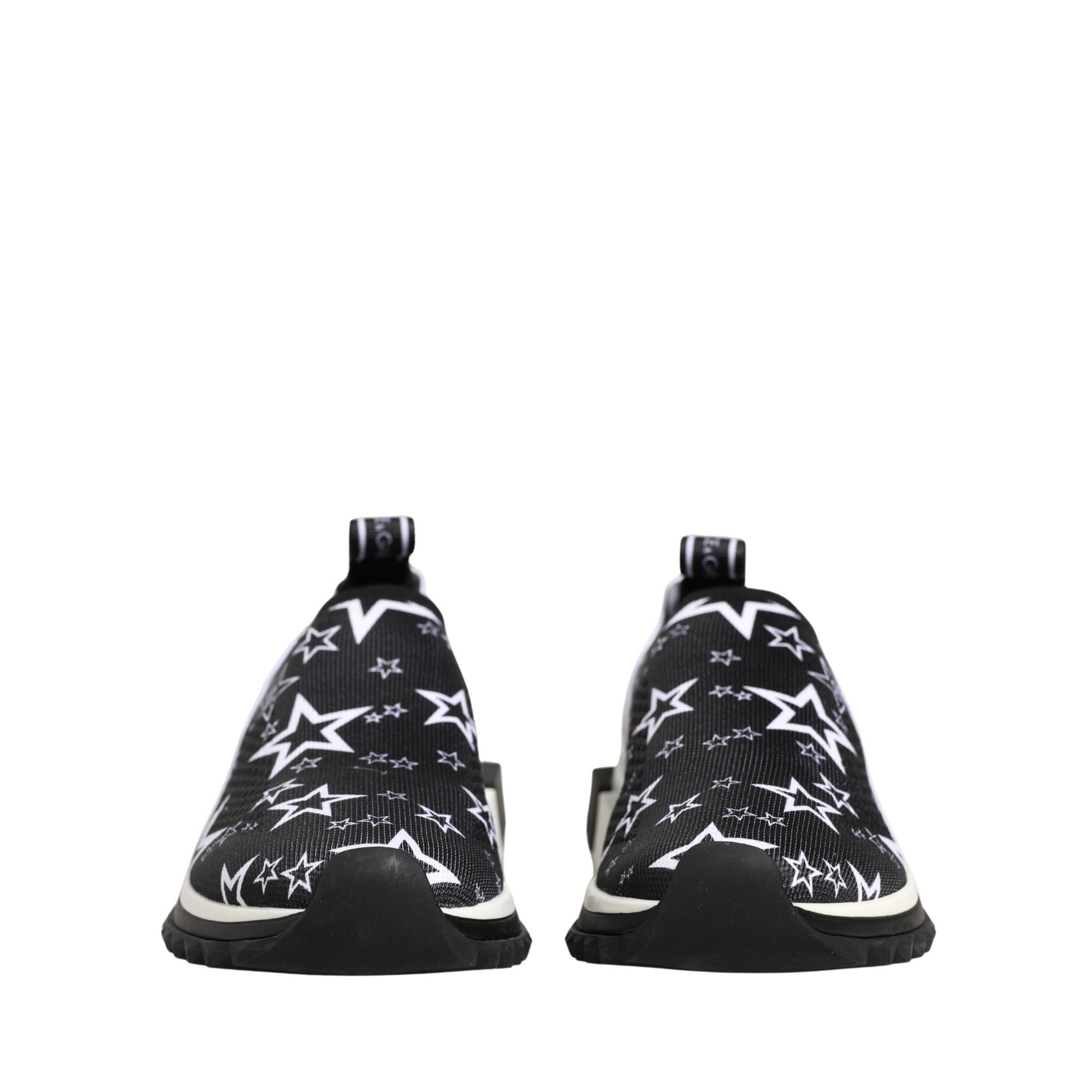 Dolce & Gabbana Black Stars Logo SORRENTO Sneakers