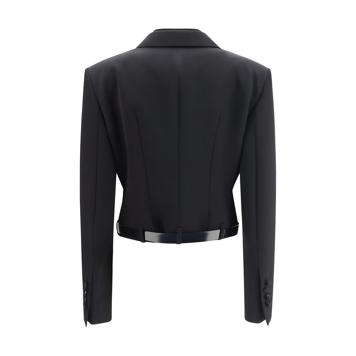 Dolce & Gabbana Black Wool Jacket