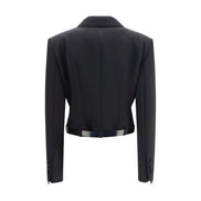 Dolce & Gabbana Black Wool Jacket