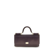 Dolce & Gabbana Brown Leather Shoulder Bag