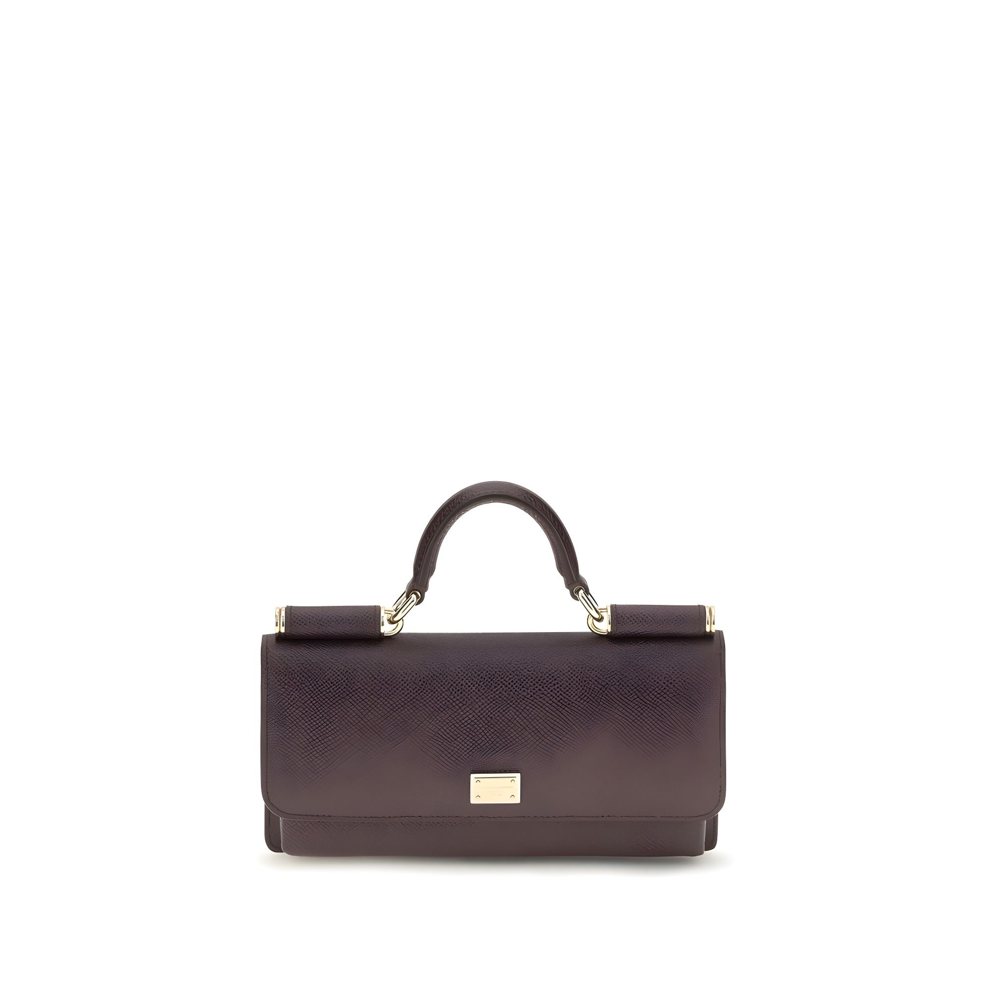 Dolce & Gabbana Brown Leather Shoulder Bag