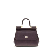 Dolce & Gabbana Brown Leather Shoulder Bag