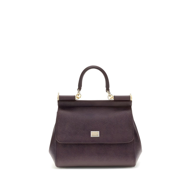 Dolce & Gabbana Brown Leather Shoulder Bag
