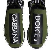 Dolce & Gabbana Green Logo Low Top Sorrento Sneakers