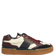 Dolce & Gabbana Multicolor Leather MIAMI Low Top Sneakers