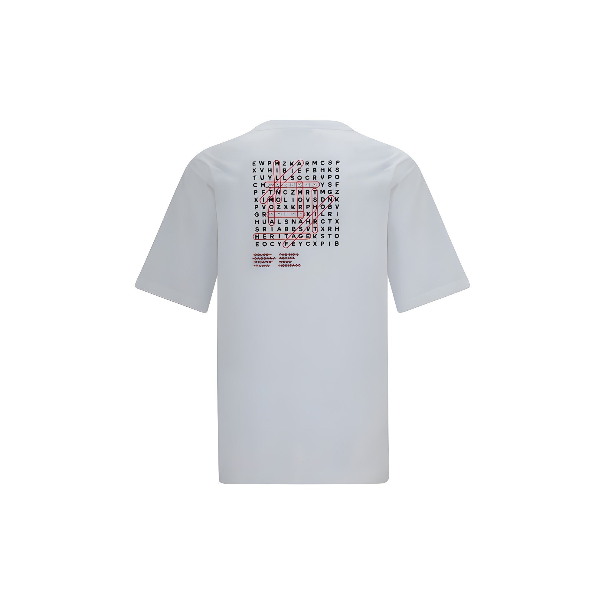 Dolce & Gabbana White Cotton T-Shirt