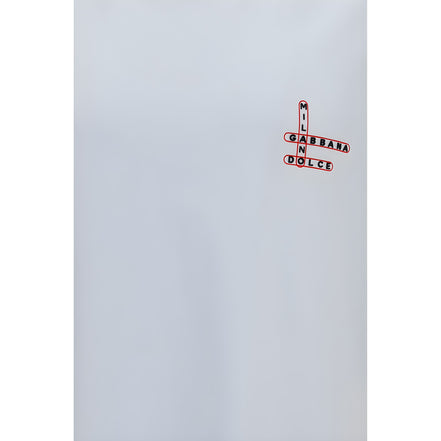 Dolce & Gabbana White Cotton T-Shirt