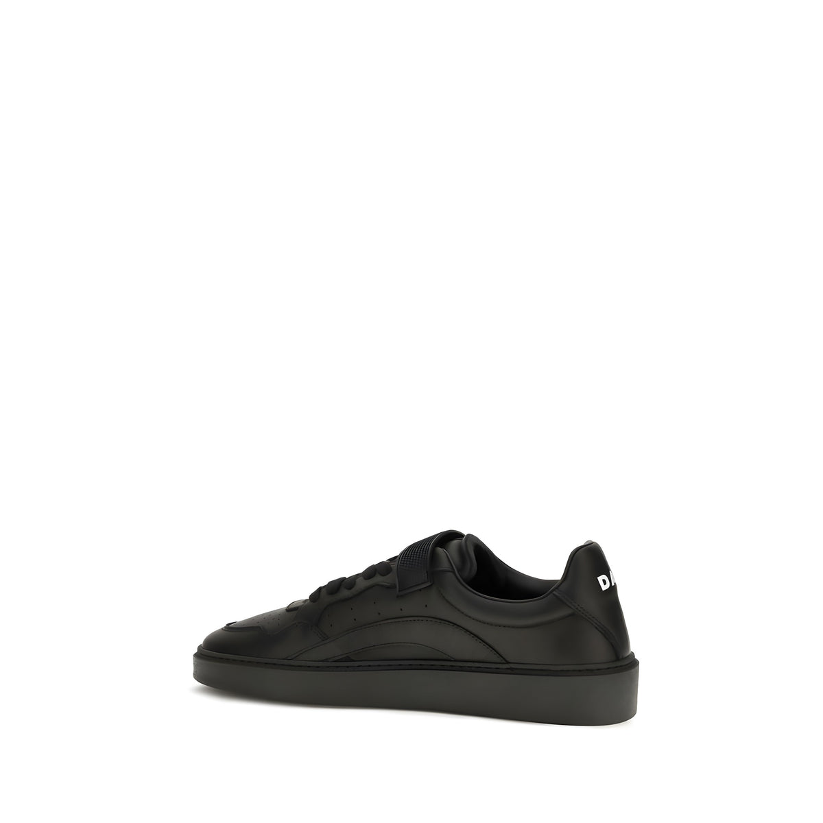 Dsquared² Black Suede Athletic Sneakers