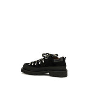 Dsquared² Black Leather Athletic Sneakers