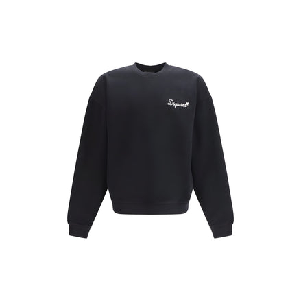 Dsquared² Black Cotton Sweatshirt