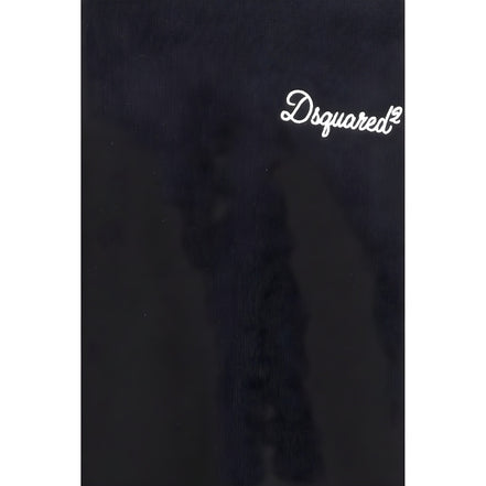 Dsquared² Black Cotton Sweatshirt