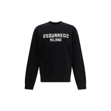 Dsquared² Black Cotton Sweatshirt