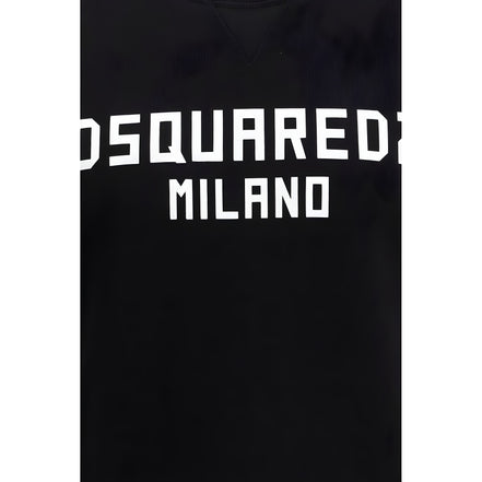 Dsquared² Black Cotton Sweatshirt