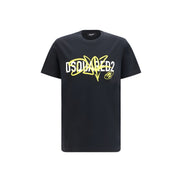Dsquared² Black Cotton T-Shirt