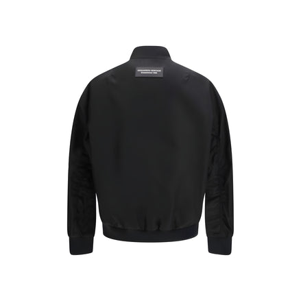 Dsquared² Black Bomber Jacket