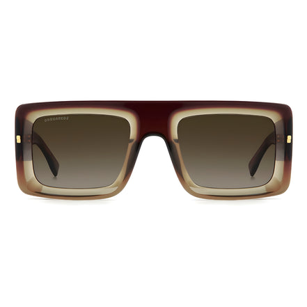 Dsquared² Brown Acetate Sunglasses