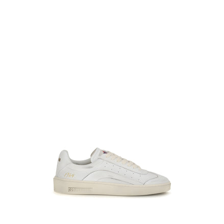 Dsquared² White Low Top Sneakers