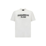 Dsquared² White Cotton T-Shirt